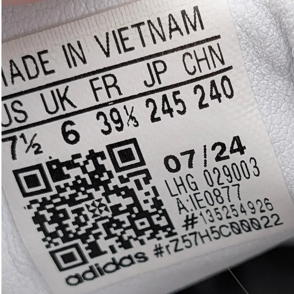 Adidas Samba OG Wonder Sneakers Shoes Women's Cloud White/Halo Blue Size US7.5 - Picture 7 of 13